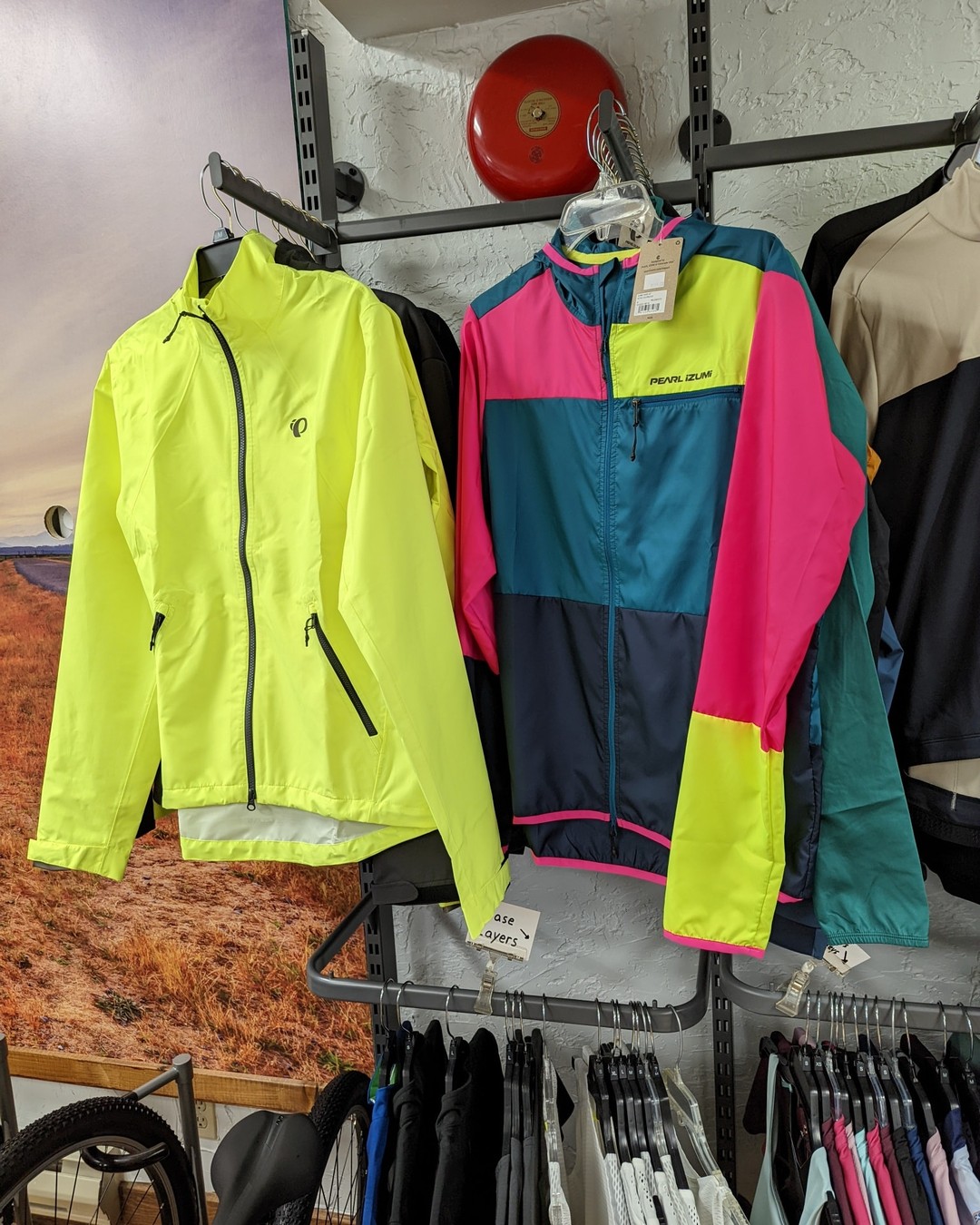 We carry a full line of clothing! Come check out our amazing selection of cycling apparel.