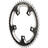 BCD | Color | Size: 110mm | Black/Silver | 46T